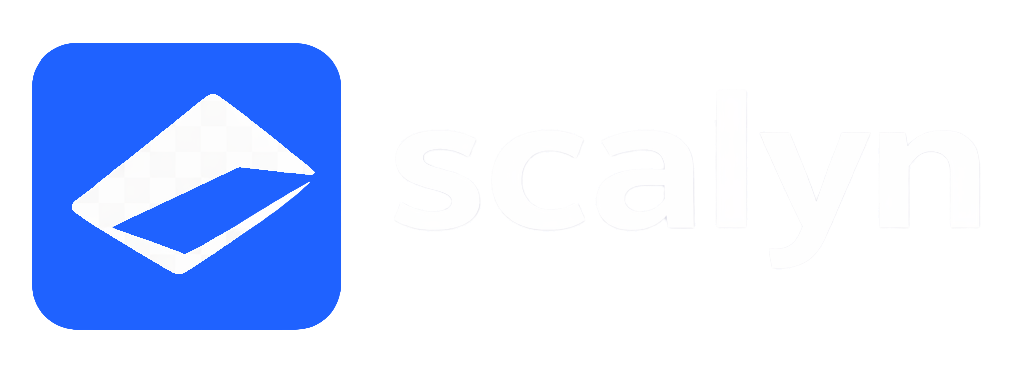 Scalyn light wordmark